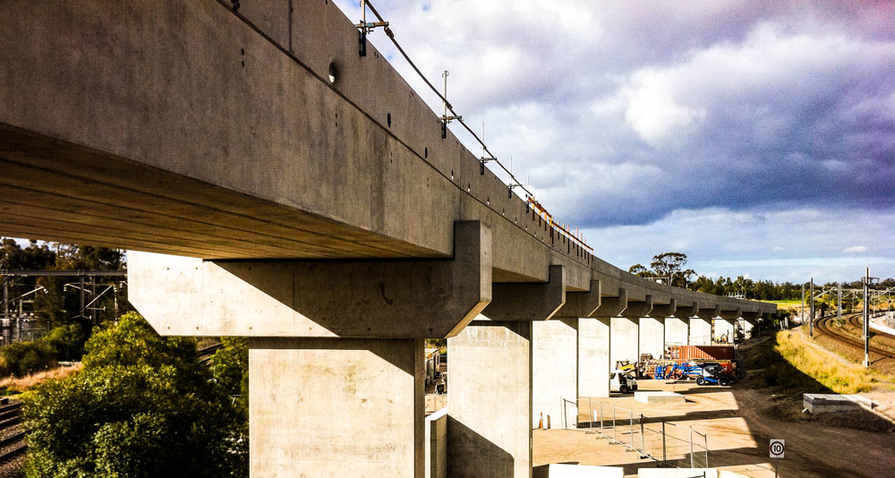 Project: South West Rail Link Glenfield Transport Interchange project – Northern Flyover